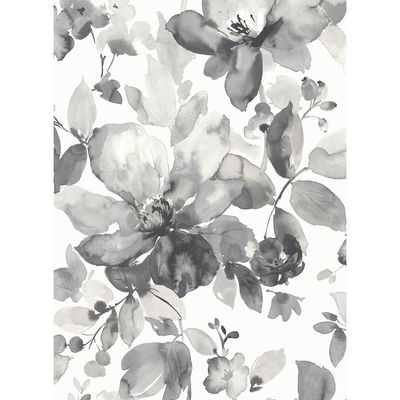 Watercolor Garden Inkwell Wallpaper